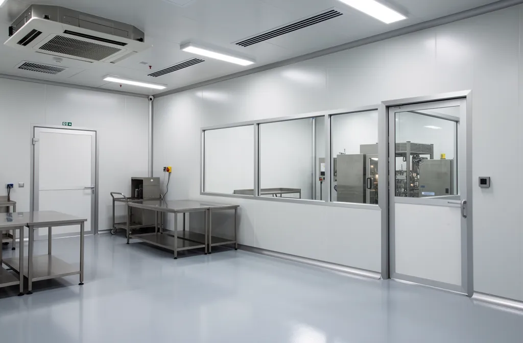 Illustration : salle blanche environnement