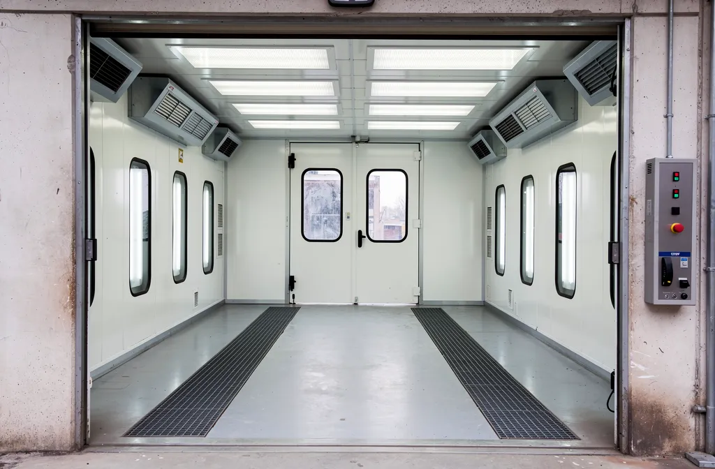 Illustration : traitement air cabine peinture